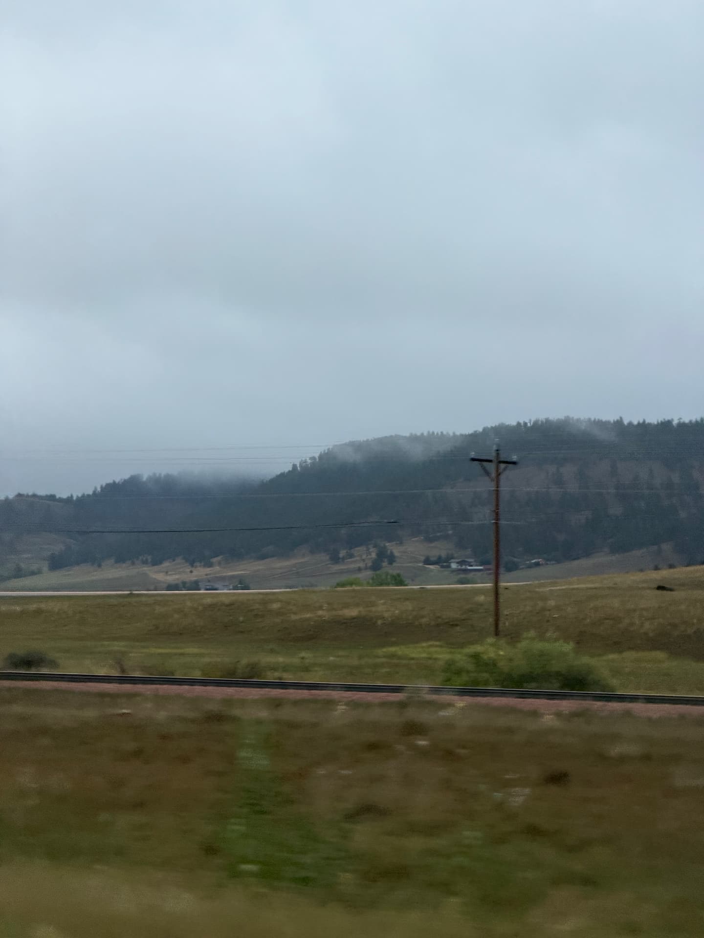Low Cloud on the Ridge — The Black Hills