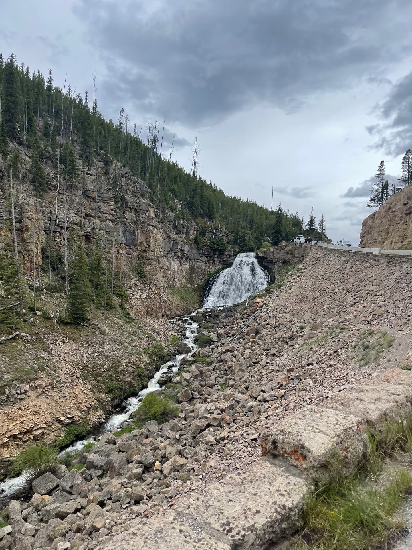 Roadside Falls — Yellowstone