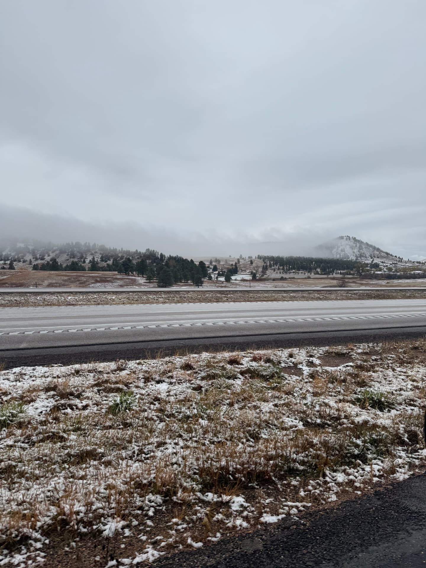 First Snow on the Hills — The Black Hills