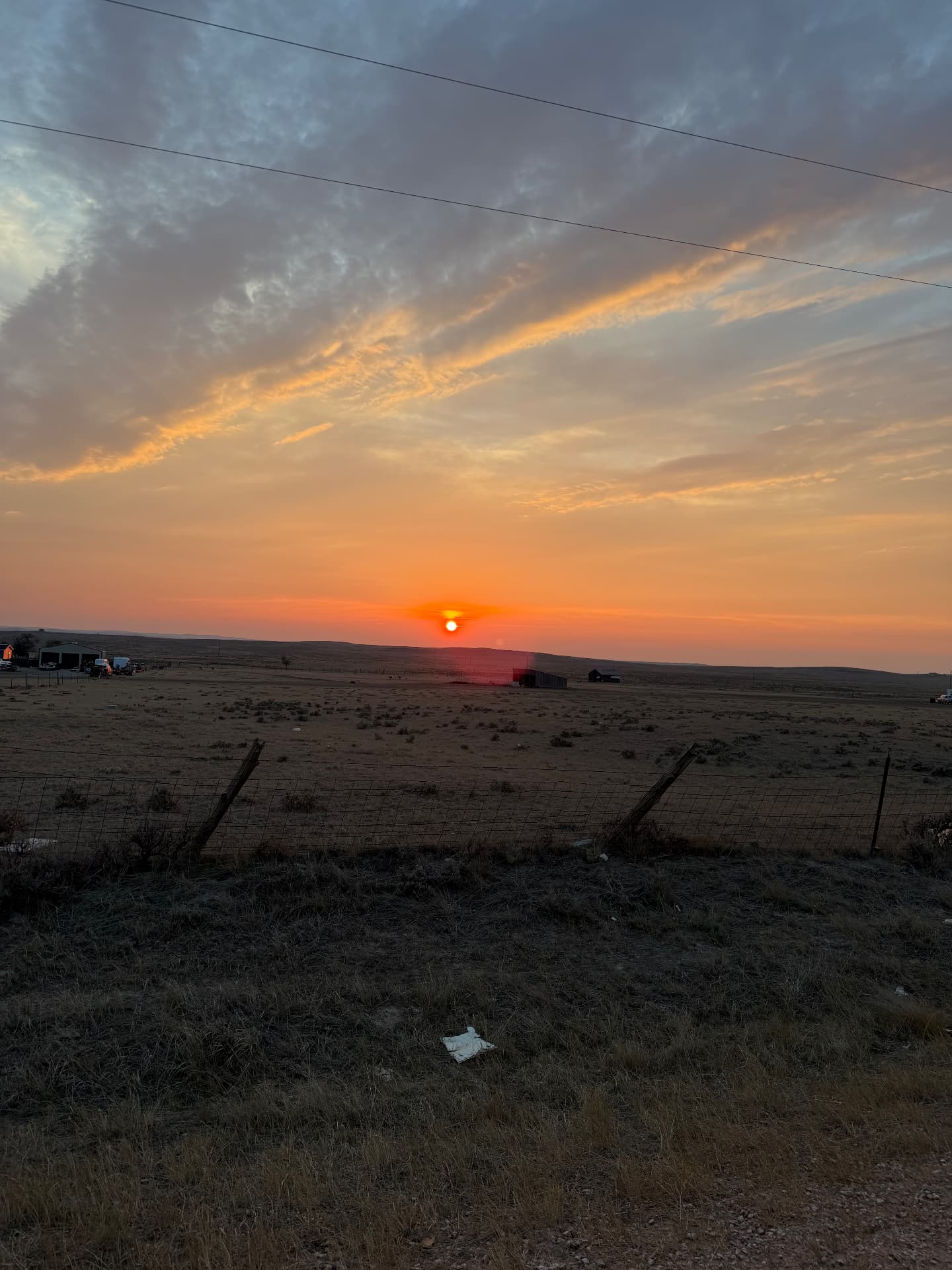 First Light on the Fenceline — The High Plains